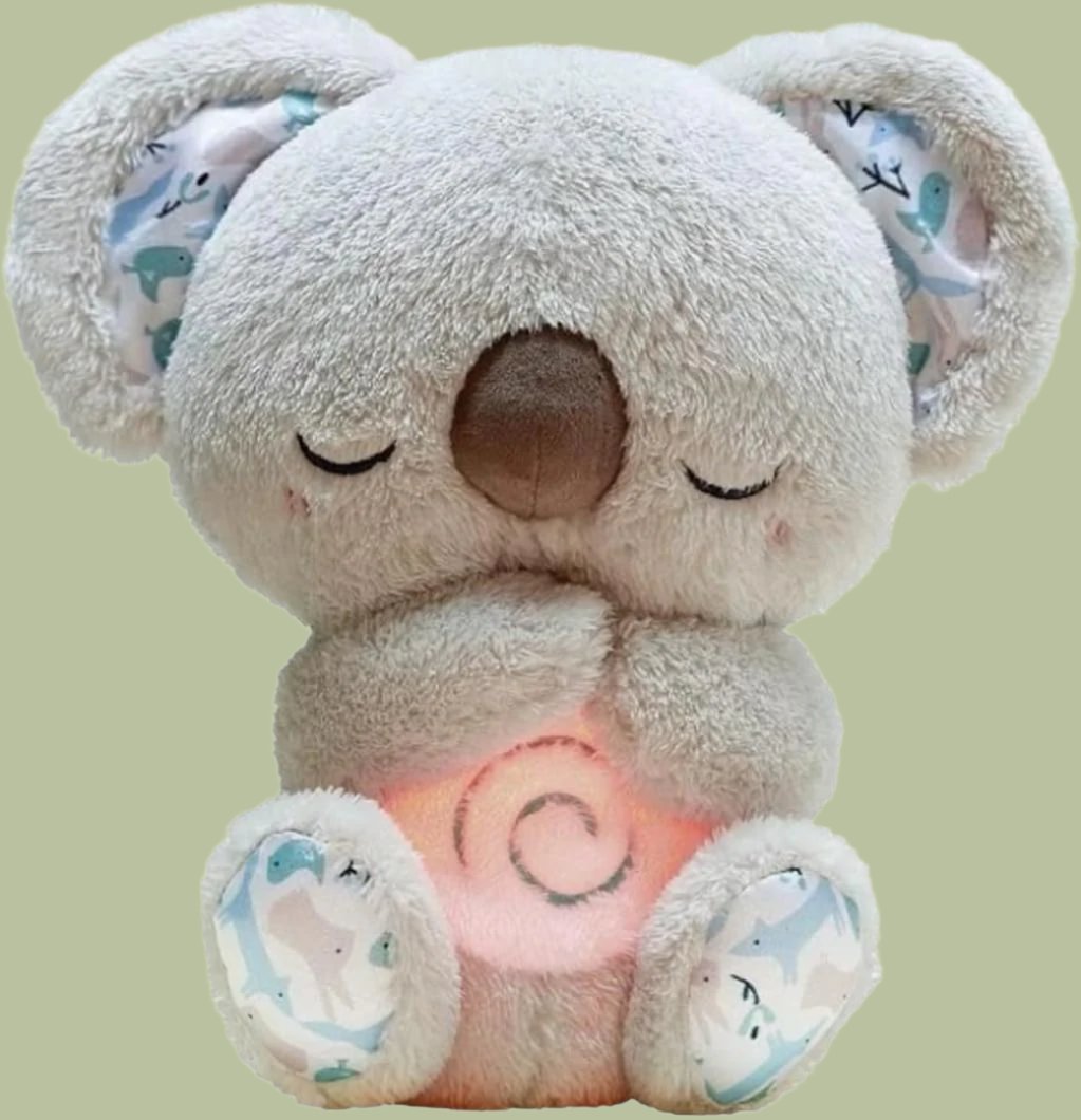 Mykro™ 2024 Nouveau compagnon sonore portable en peluche Soothe 'n Snuggle Koala