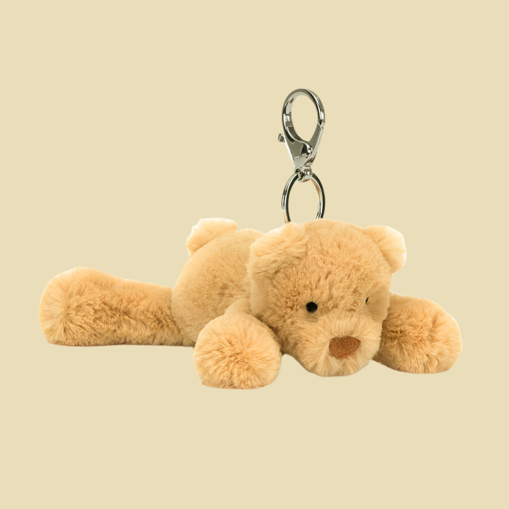 Jellycat Smudge Bear Bag Charm 1