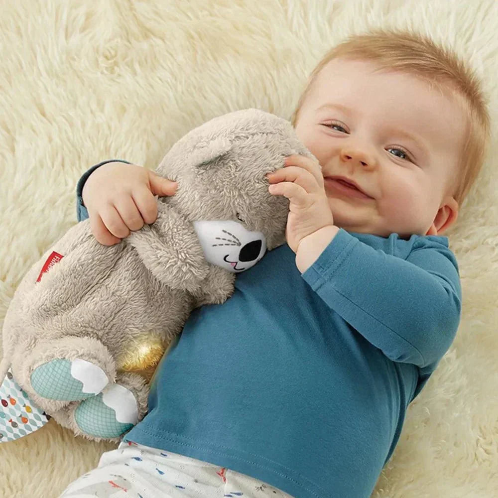 Mykro™ 2024 Nouveau compagnon de respiration en peluche portable Soothe 'n Snuggle Otter