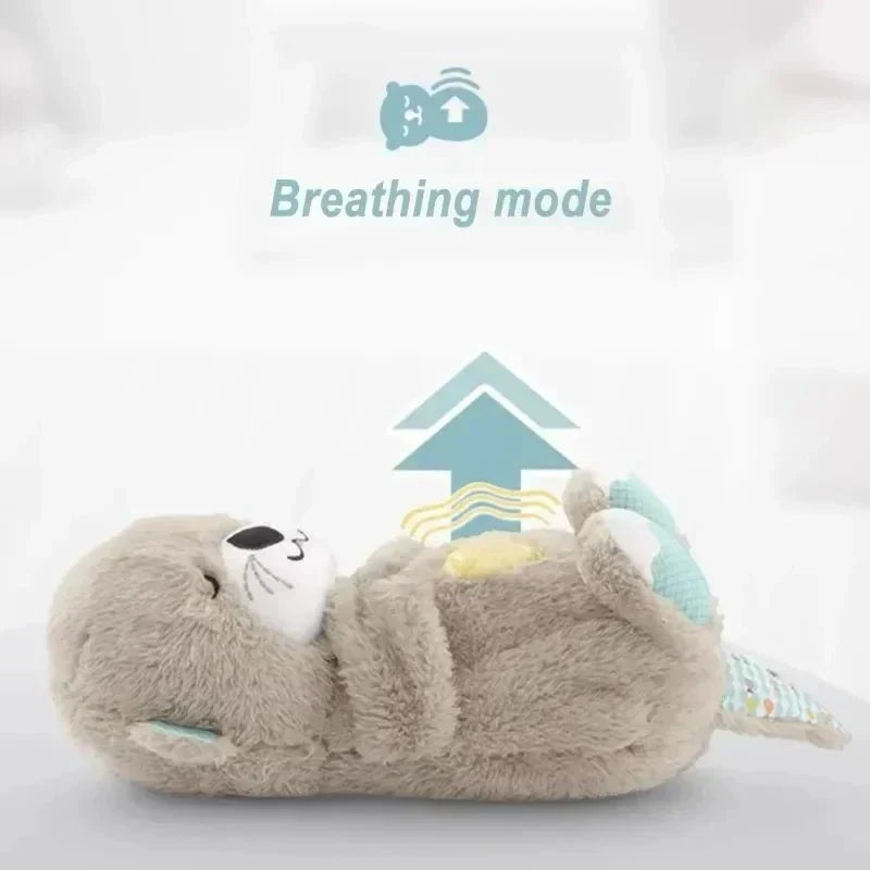 Mykro™ 2024 Nouveau compagnon de respiration en peluche portable Soothe 'n Snuggle Otter